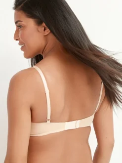 Black/White/Pastel Rose Nude Pad Non Wire B-G Nursing Cotton Blend Ultimate Comfort Bras 3 Pack