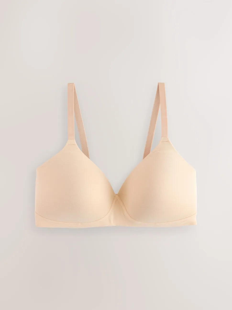 Black/White/Pastel Rose Nude Pad Non Wire DD+ Cotton Blend Ultimate Comfort Bras 3 Pack