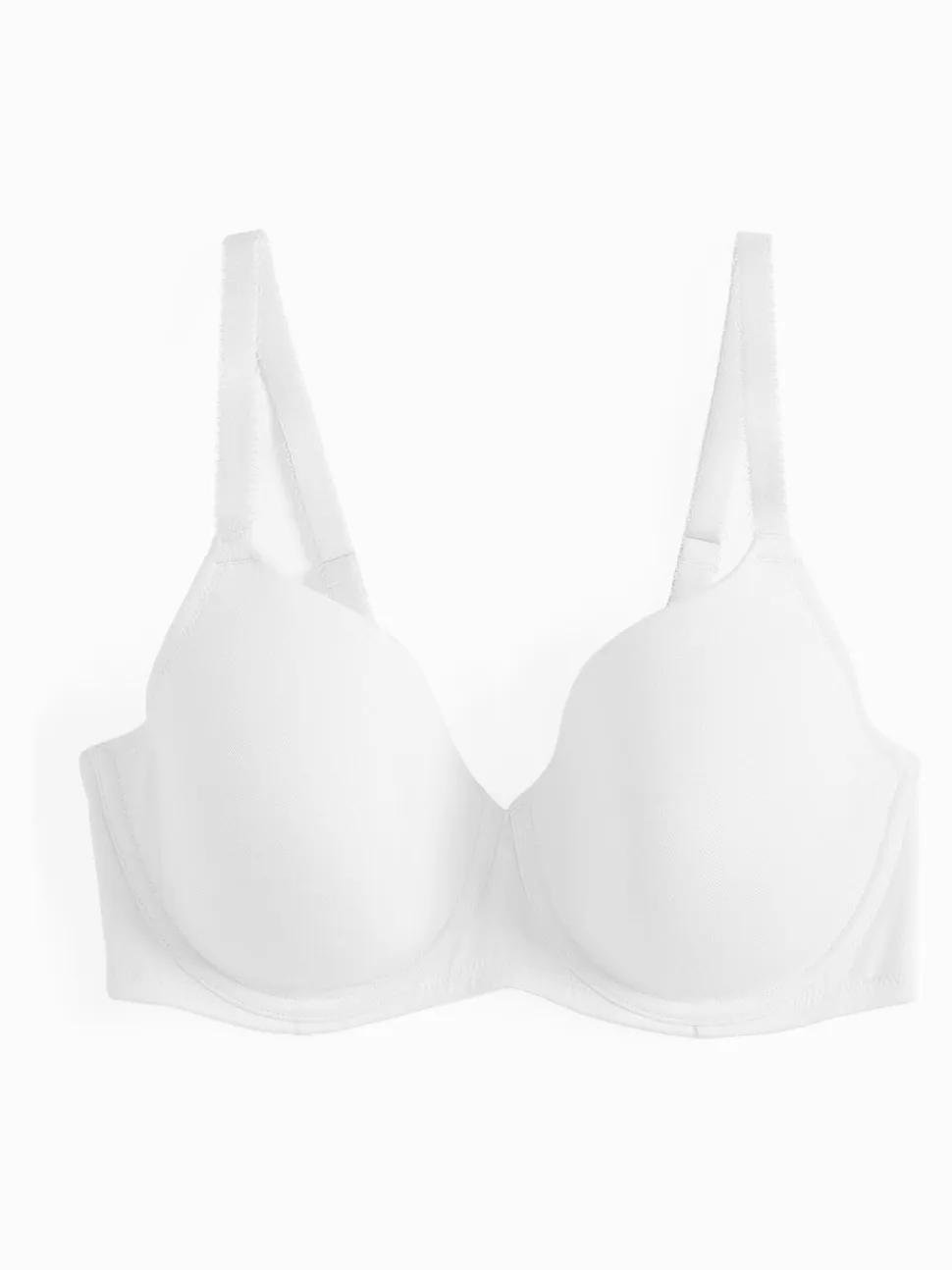 Black/White/Pastel Rose Nude Pad Full Cup DD+ Cotton Blend Ultimate Comfort Bras 3 Pack