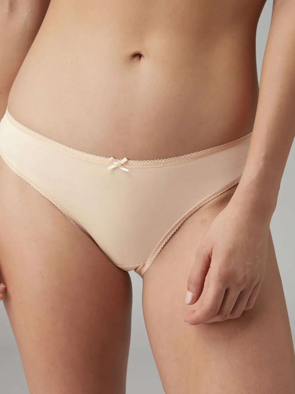 Black/White/Praline Nude Bikini Microfibre Knickers 7 Pack