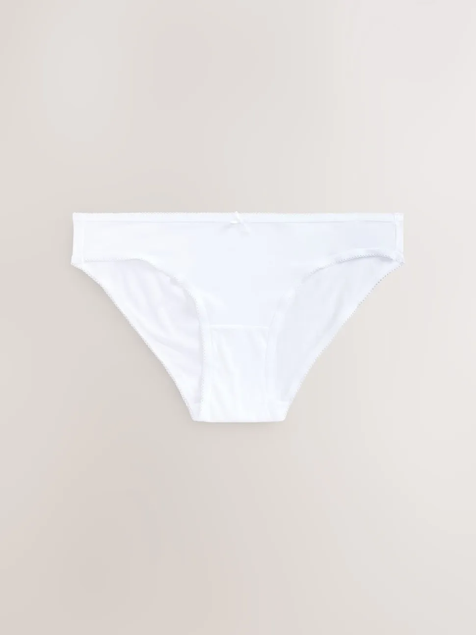 Black/White/Praline Nude Bikini Microfibre Knickers 7 Pack