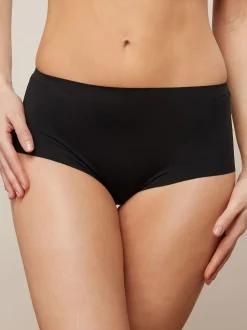 Black/White/Praline Nude Midi No VPL Comfort Knickers 3 Pack