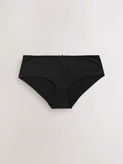 Black/White/Praline Nude Short Microfibre Knickers 7 Pack
