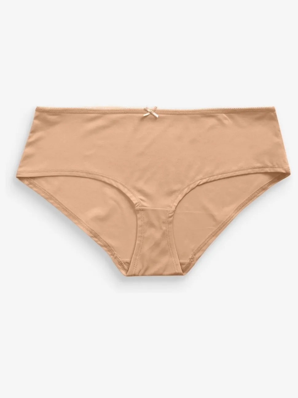 Black/White/Praline Nude Short Microfibre Knickers 7 Pack