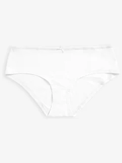 Black/White/Praline Nude Short Microfibre Knickers 5 Pack