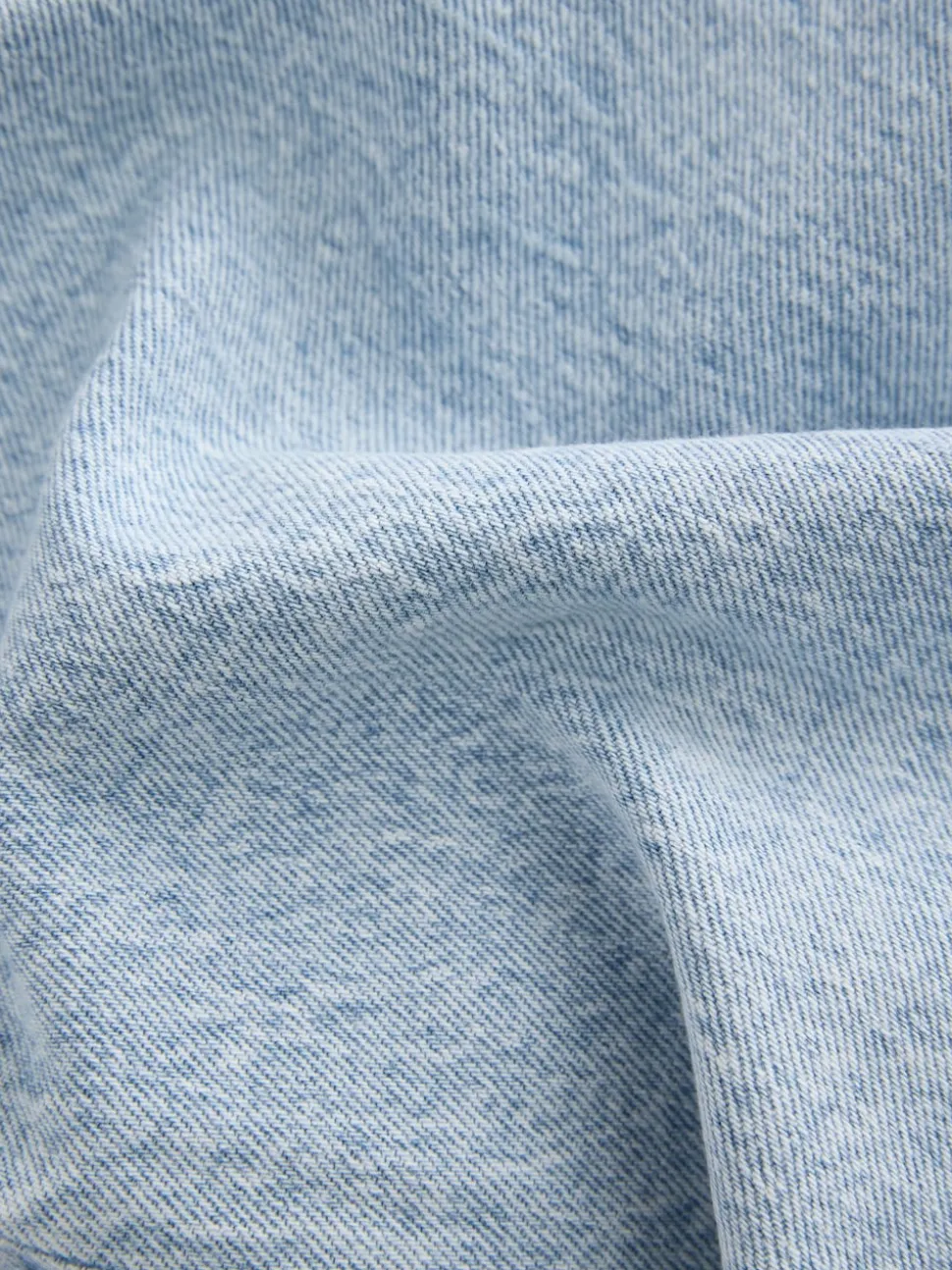 Bleach Knee Length Bermuda Denim Shorts