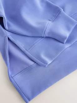 Blue Active Modal Supersoft Cowl Neck Jumper