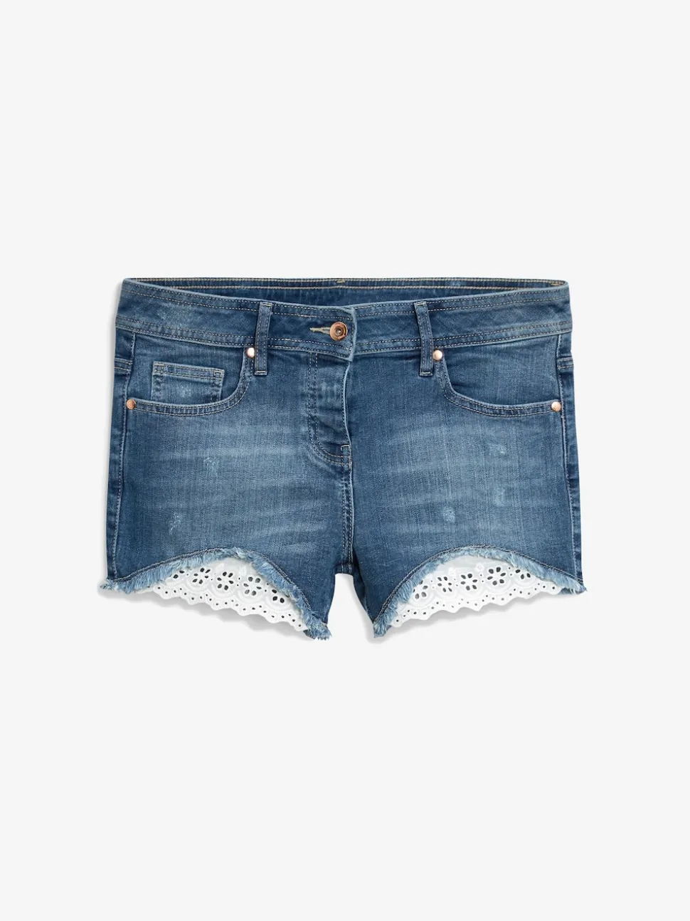 Blue Denim Shorts