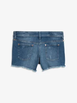 Blue Denim Shorts
