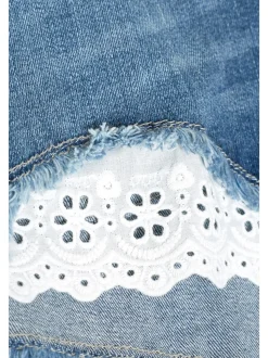 Blue Denim Shorts