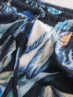Blue Floral Kew Collection Long Sleeve Pyjamas
