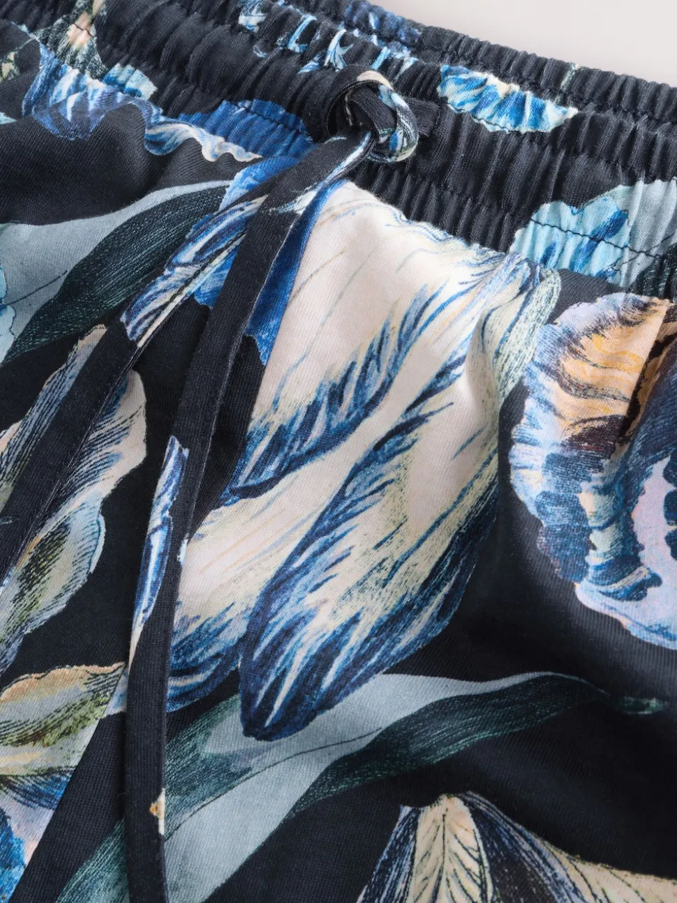 Blue Floral Kew Collection Long Sleeve Pyjamas