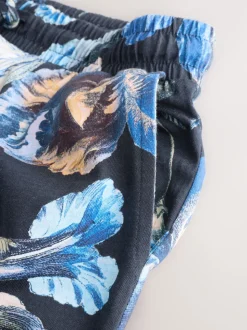 Blue Floral Kew Collection Long Sleeve Pyjamas