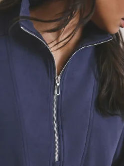 Blue Half Zip Fleece