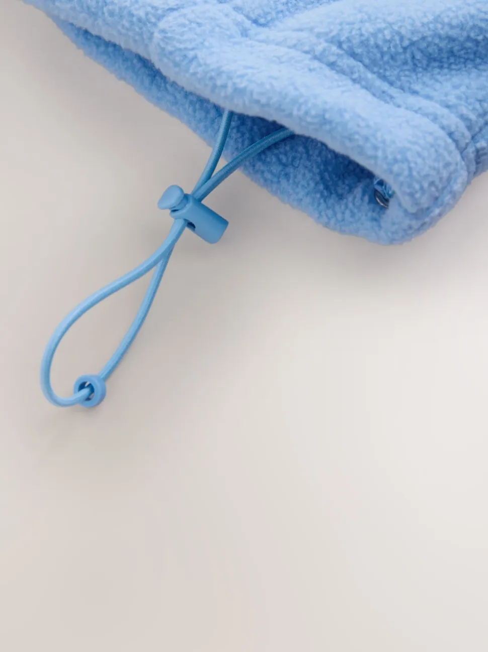 Blue Half Zip Fleece with Colourblock Panels
