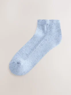 Blue Neppy Cushion Sole Socks 4 Pack