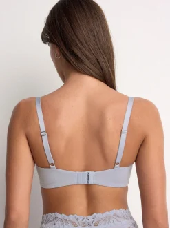 Blue Pad Non Wire Lace Ultimate Comfort Bra