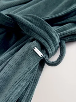 Blue Studio Cosy Ribbed Dressing Gown