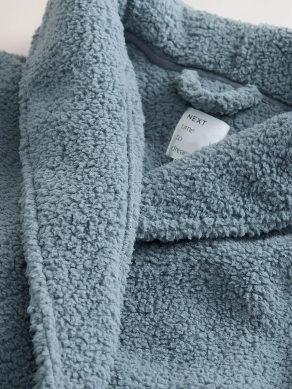 Blue Teddy Dressing Gown