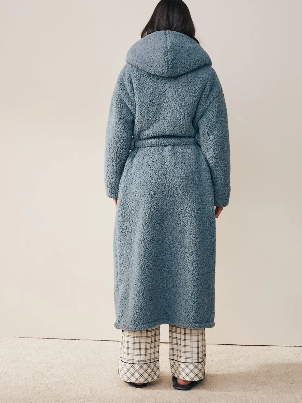Blue Teddy Dressing Gown