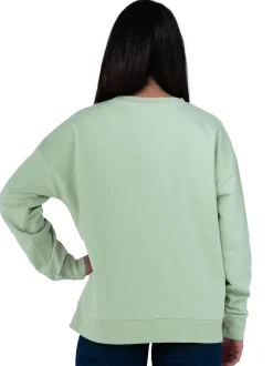 Bluey Green Character Ladies Chilli Sweatshirt