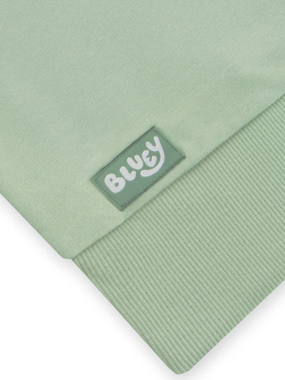 Bluey Green Character Ladies Chilli Sweatshirt
