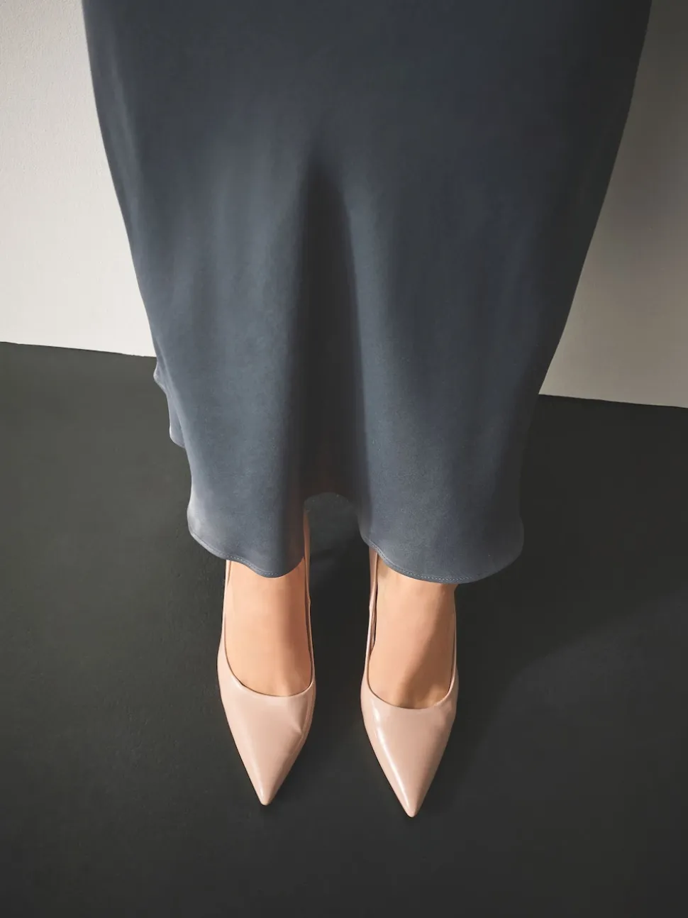 Blush Pink Standard/Wide Fit Forever Comfort® Point Toe Court Heels