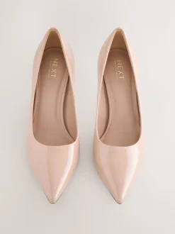 Blush Pink Standard/Wide Fit Forever Comfort® Point Toe Court Heels