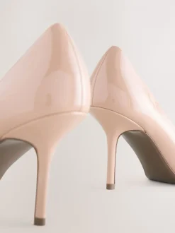Blush Pink Standard/Wide Fit Forever Comfort® Point Toe Court Heels