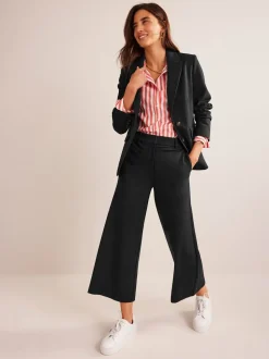 Boden Black Chrome The Marylebone Ponte Blazer