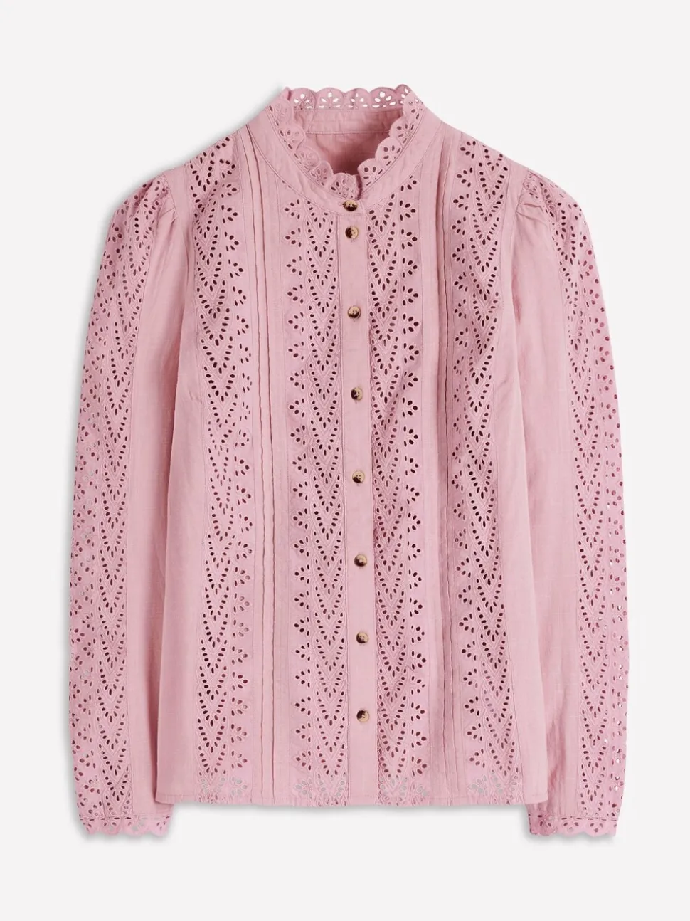 Boden Blue Savannah Broderie Top