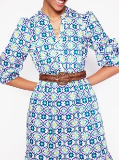 Boden Brown Woven Leather Belt