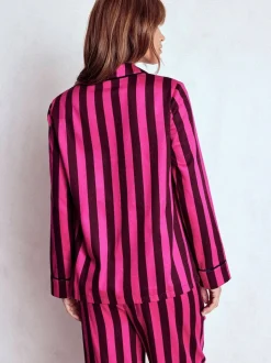 Boden Pink Cotton Pyjama Shirt