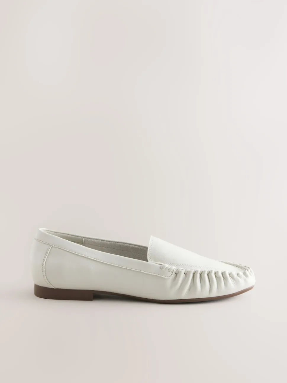 Bone Forever Comfort® Soft Ruched Loafers