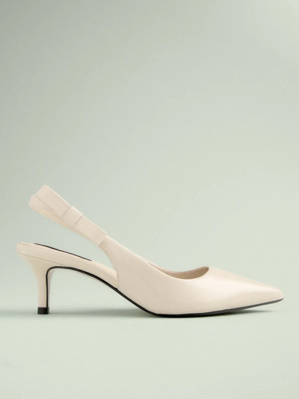 Bone Leather Tabitha Simmons x Next Dela Slingback Point Heels