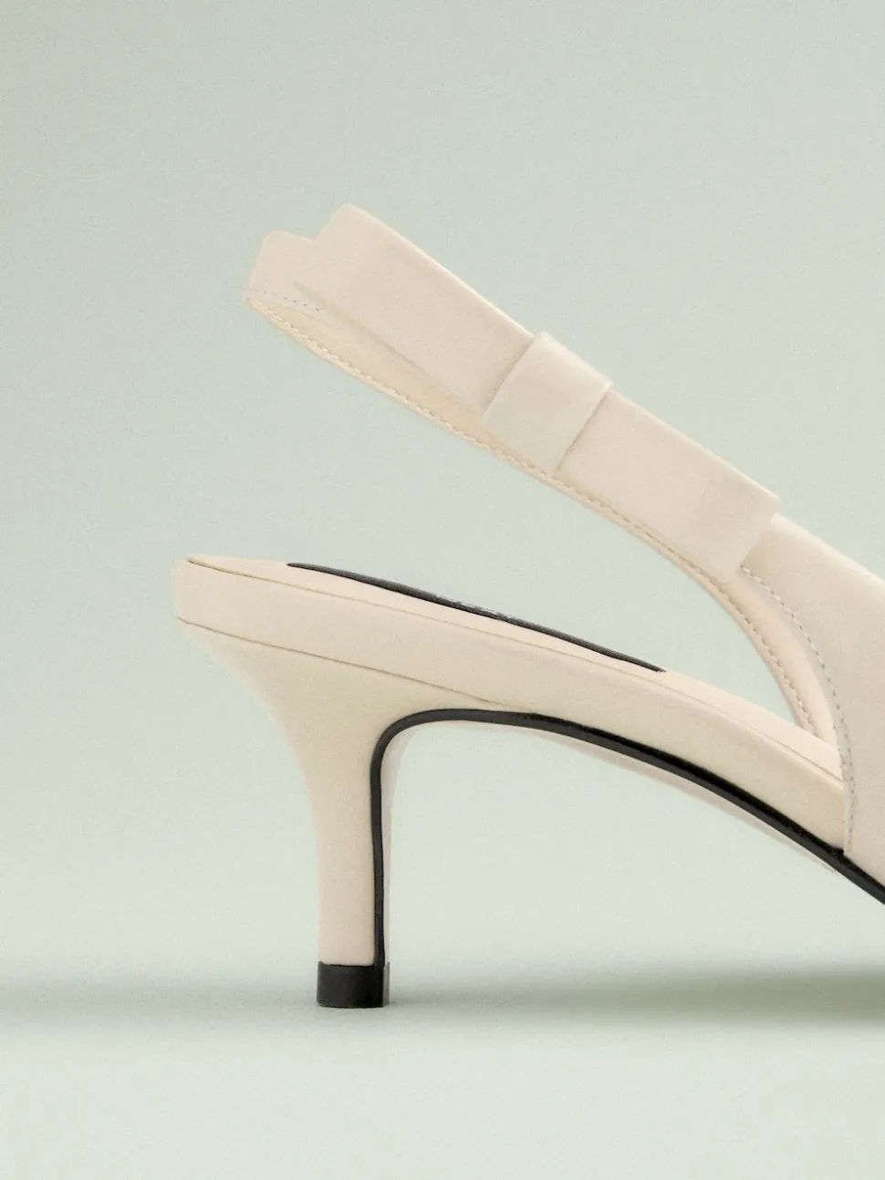 Bone Leather Tabitha Simmons x Next Dela Slingback Point Heels