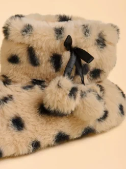 Brakeburn Cream Snowdrift Slippers