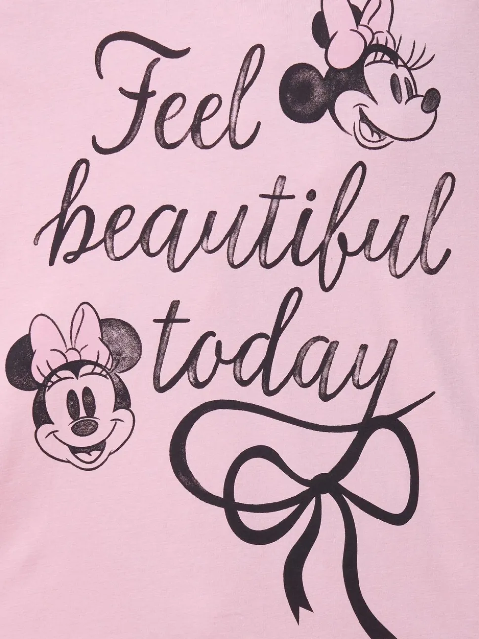 Brand Threads Pink Ladies Minnie Mouse Pyjamas Set
