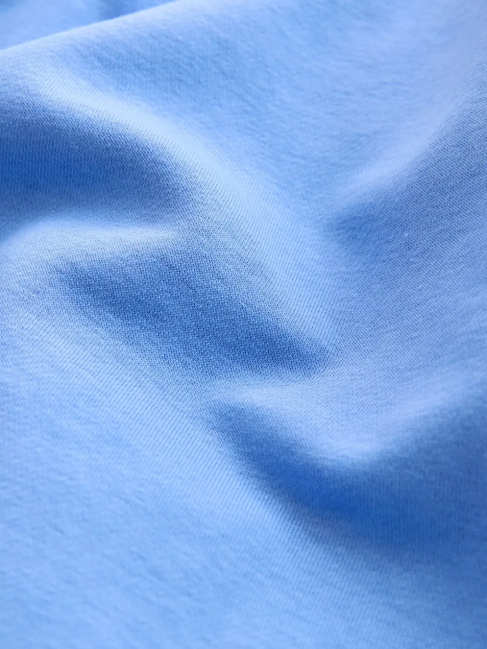 Bright Blue Relaxed Fit Essentials Longline Sweatshirt with Pockets