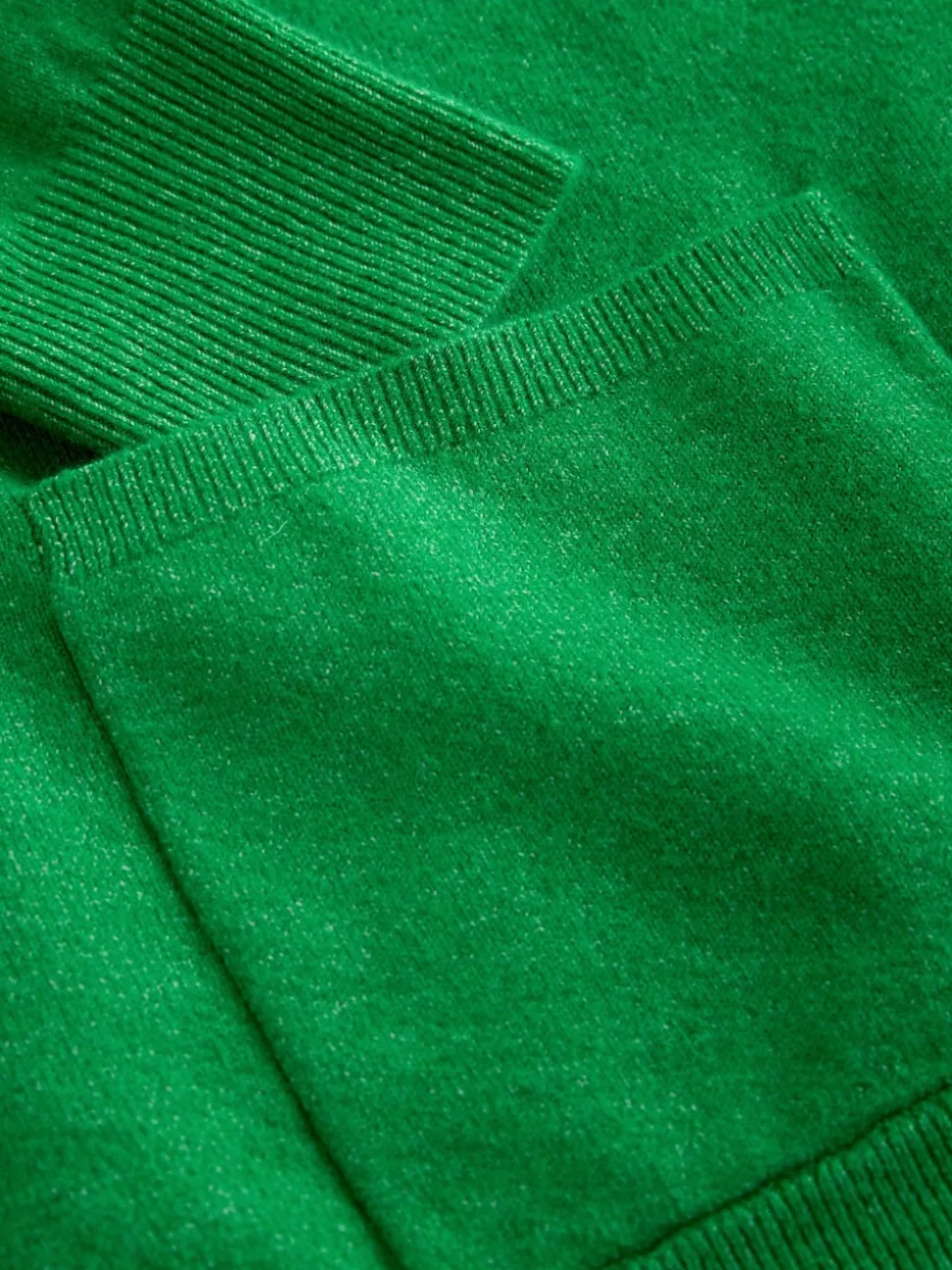 Bright Green Supersoft V-Neck Cardigan With Pockets
