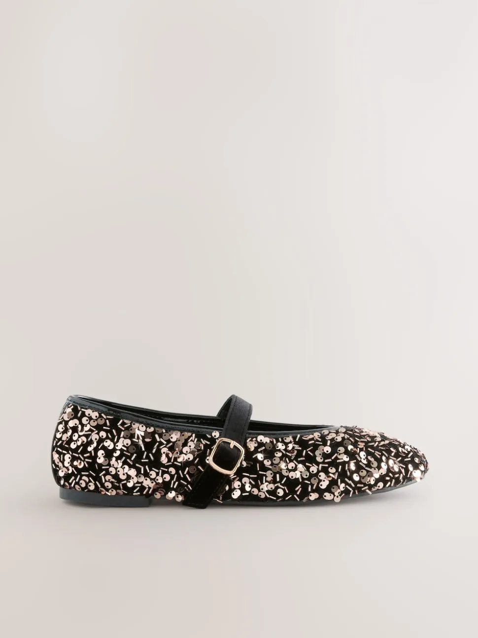 Bronze Forever Comfort® Embellished Sequin Mary Jane Shoes