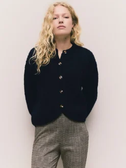 Brown Check Ponte Leggings