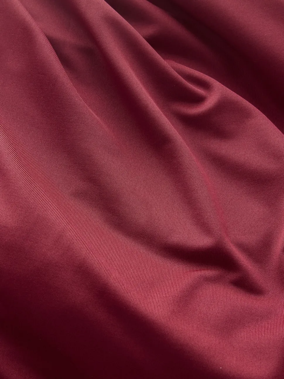 Burgundy Red Jersey Multiway Wedding Guest Bridesmaid Maxi Dress