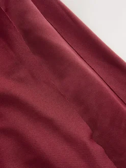 Burgundy Red Jersey Multiway Wedding Guest Bridesmaid Maxi Dress