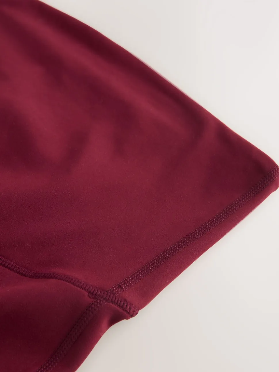 Burgundy Red Maternity Sports Leggings