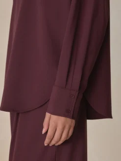 Burgundy Red N. Premium Shirt
