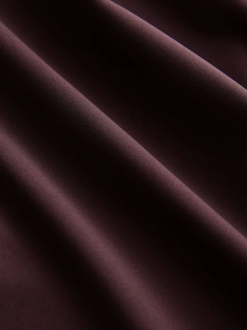 Burgundy Red N. Premium Wide Leg Tailored Jersey Trousers