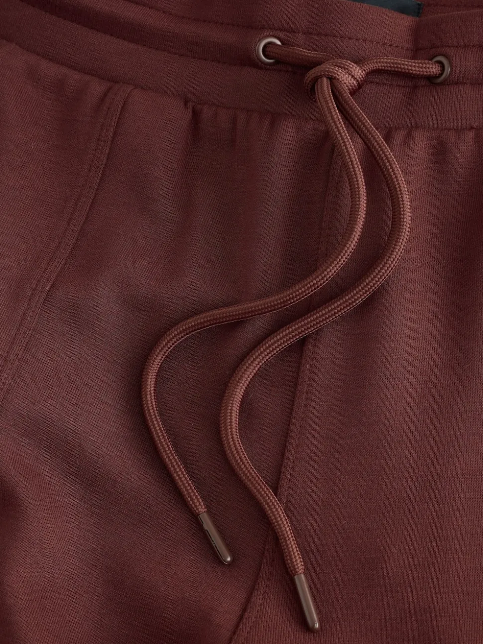 Burgundy Red Premium Wide Leg Jersey Joggers