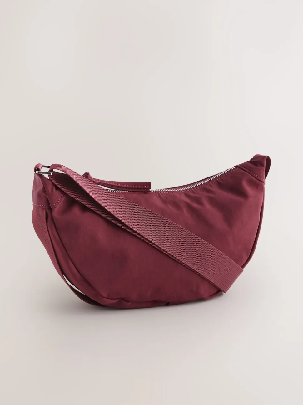 Burgundy Red Sling Cross Body Bag