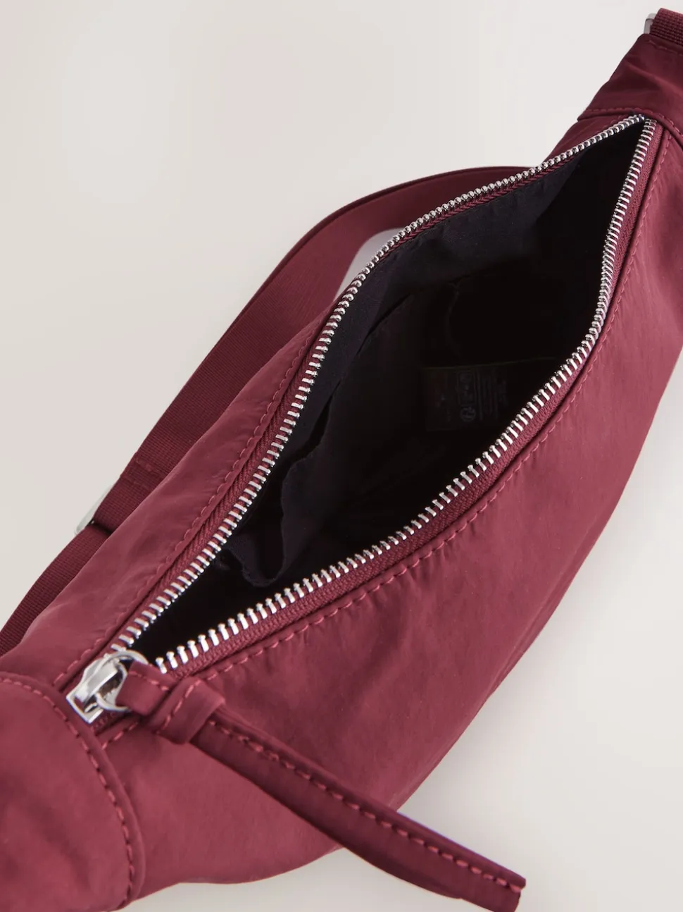 Burgundy Red Sling Cross Body Bag